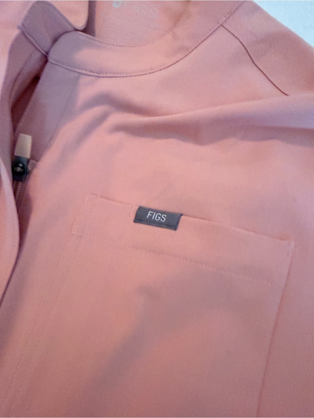 Figs Pink Sand Utility Jumpsuit - Picture 4 of 5